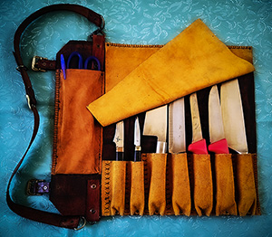 JN Handmade Leather Roll Bags LS13e